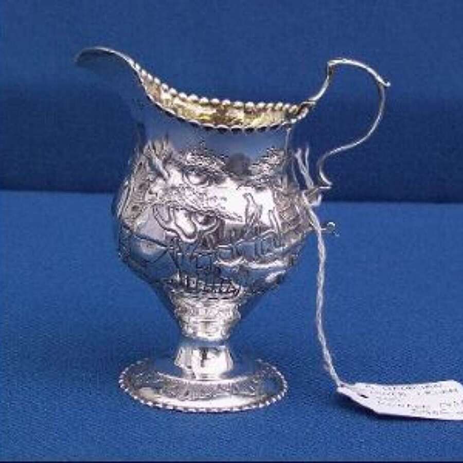 A George III Silver Cream Jug