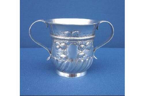 A George III Silver Porringer