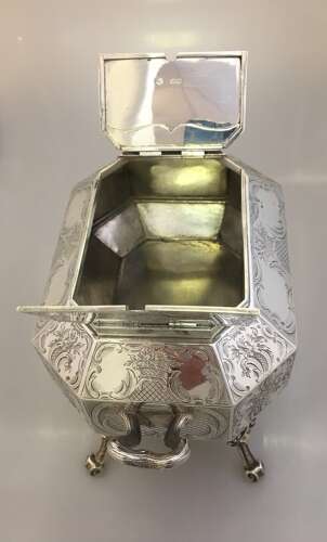 A Victorian Silver Muffin Warmer