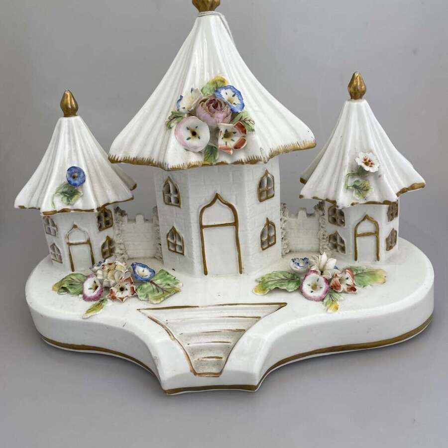 A Coalbrookdale pastillle burner, circa 1820.