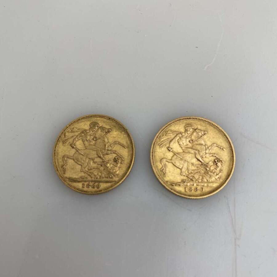 Gold Sovereign 1880
