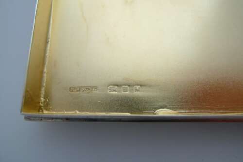 Silver Cigarette case.