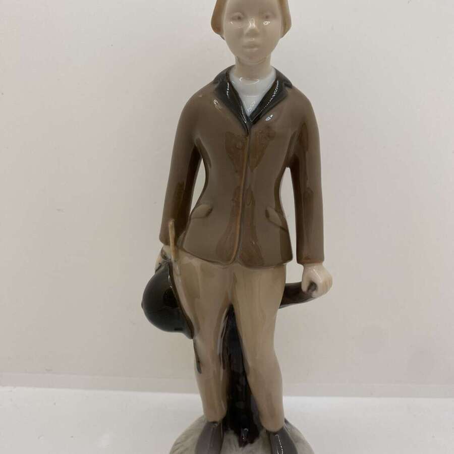 A Bing & Grondahl figurine of a Rider.