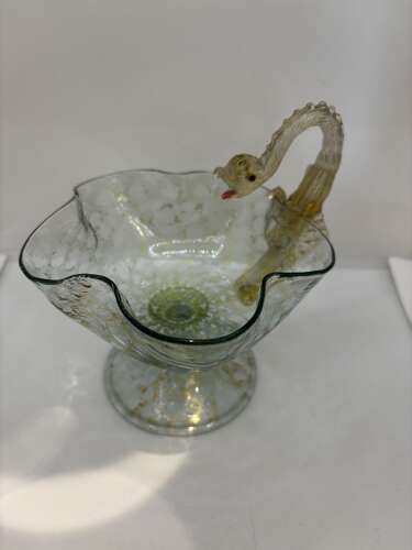 Venetian glass Bon Bon dish.