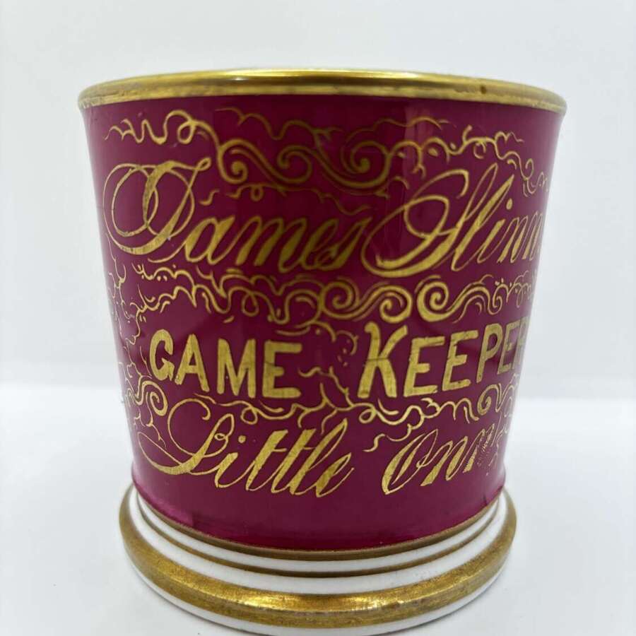 Game Keepers Staffordshire mug.