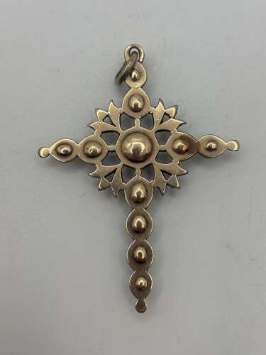 Georgian diamond cross.