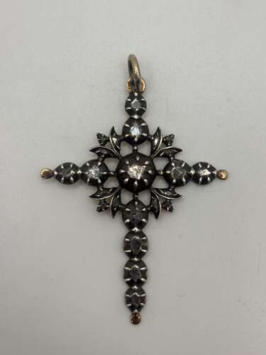 Georgian diamond cross.