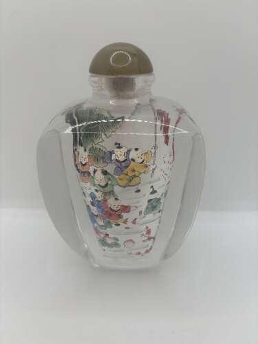 Chinese internally painted snuff bottle, circa 1950