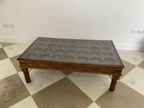 Indian door coffee table.