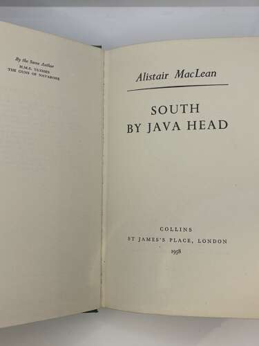 South by Java Head by Alistair MacLean.