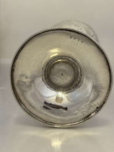 Silver Goblet Trophy inscribed 