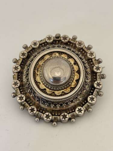 Victorian mourning brooch circa 1870