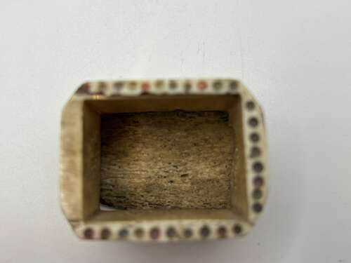 Miniature Bone Domino set.