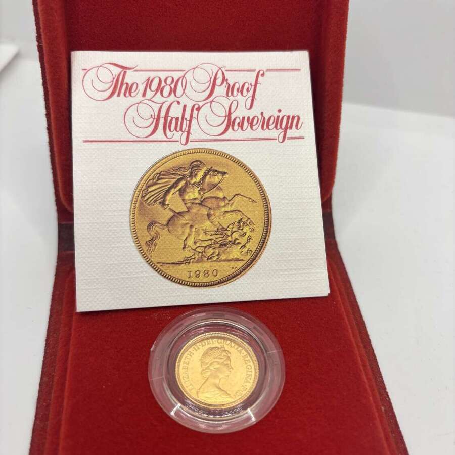 Half Sovereign proof 1980