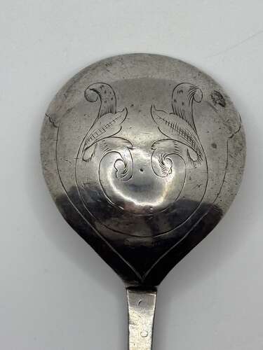 Norwegian Silver Spoon. Circa 1670.