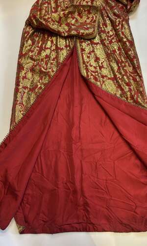 Red & Gold Kaftan Dress
